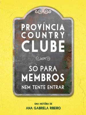 cover image of Província Country Clube